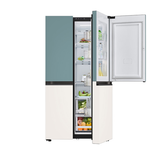 LG디오스 냉장고렌탈 오브제 양문형 냉장고 S834MTE20 등록설치비면제 3년주기 방문관리
