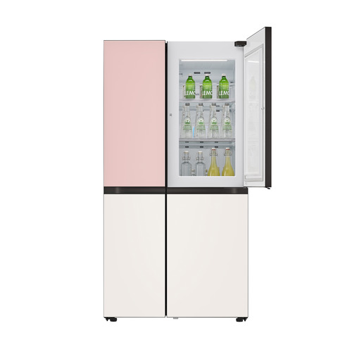 LG디오스 냉장고렌탈 오브제 양문형 냉장고 S834PB35 등록설치비면제 3년주기 방문관리