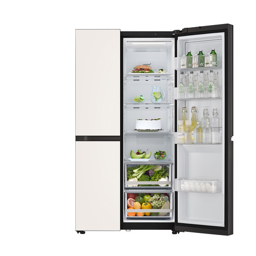 LG디오스 냉장고렌탈 오브제 양문형 냉장고 S634BB35Q 등록설치비면제 3년주기 방문관리